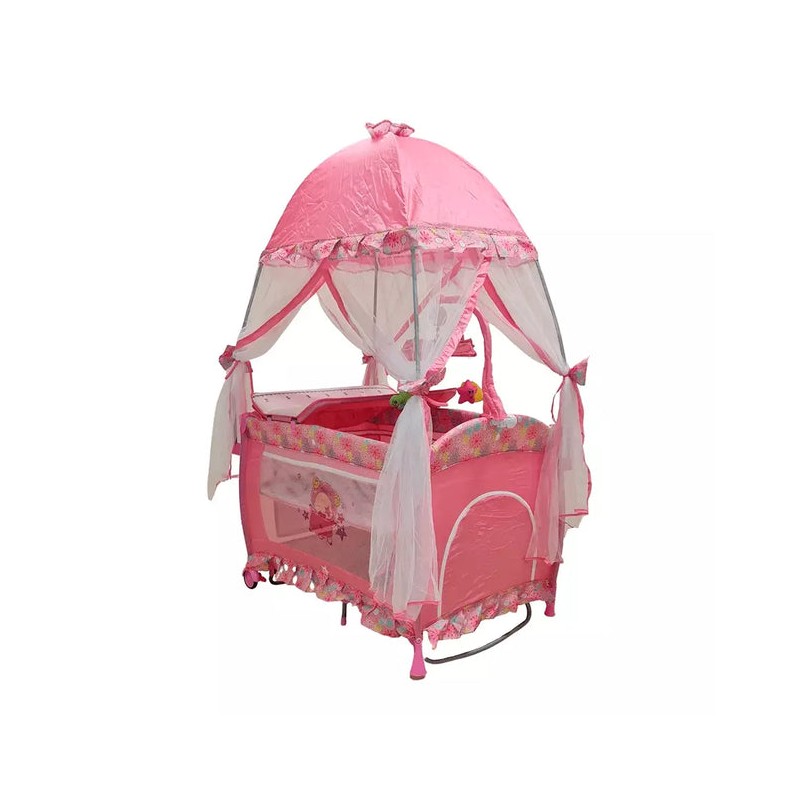 Vista rápida Cuna Corral Draco Rosa