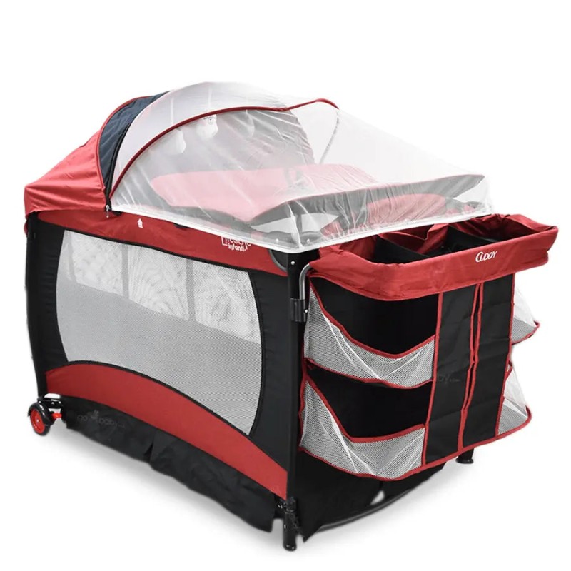 Vista rápida CUNA DE VIAJE CUDDY ROJO LIFESTYLE