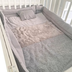 Vista rápida Edredón Burbuja Gris Victoria y Miguel