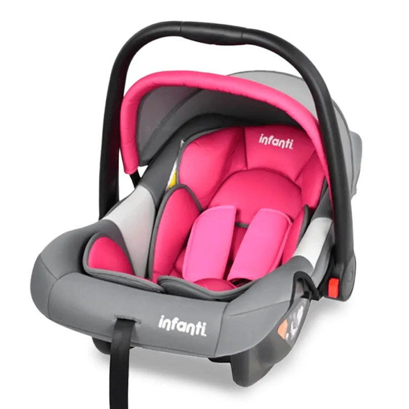 Vista rápida Portabebe-Autoasiento Infanti Con Soporte Rosa