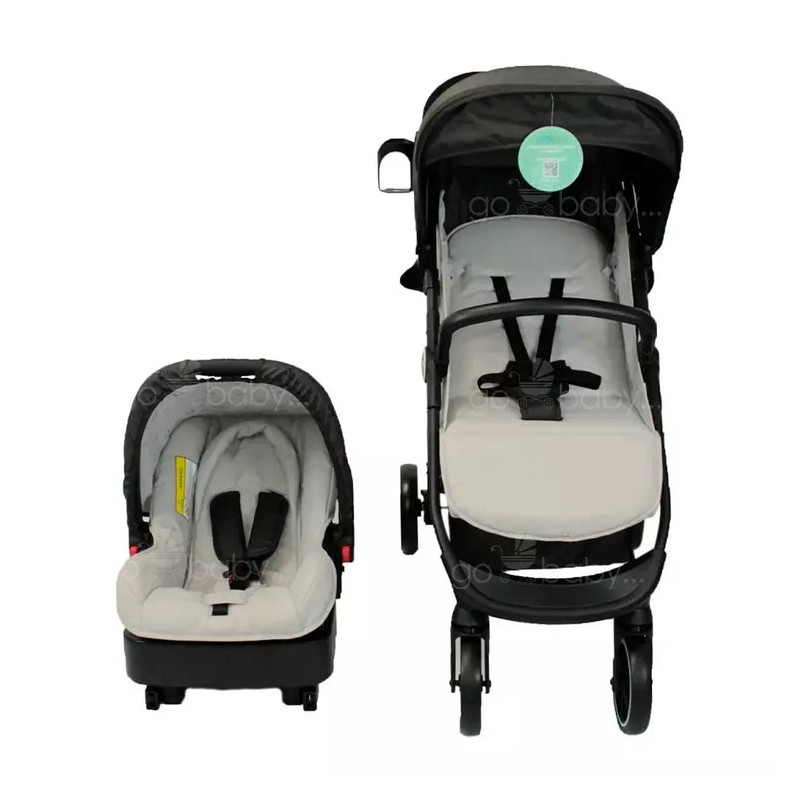 Vista rápida carriola Sistema De Viaje con base para auto