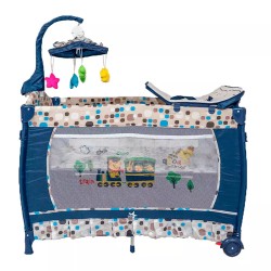 Vista rápida Cuna Corral Draco Azul