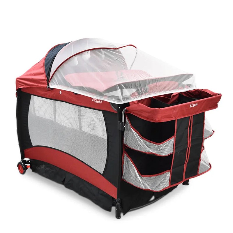 Vista rápida CUNA DE VIAJE CUDDY ROJO LIFESTYLE