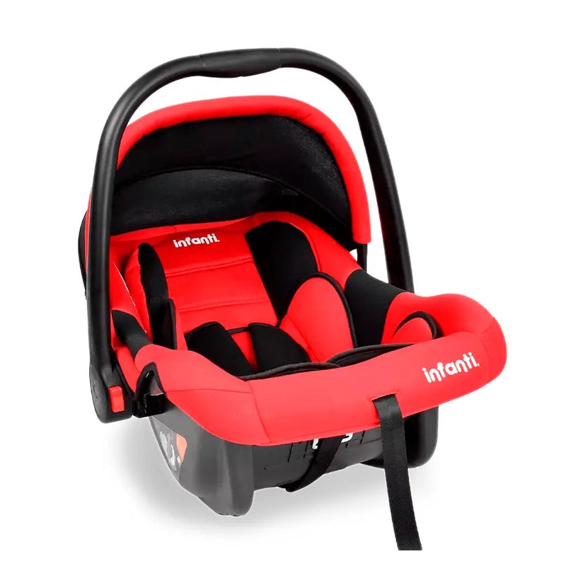 Vista rápida Portabebe-Autoasiento Infanti Con Soporte Rojo