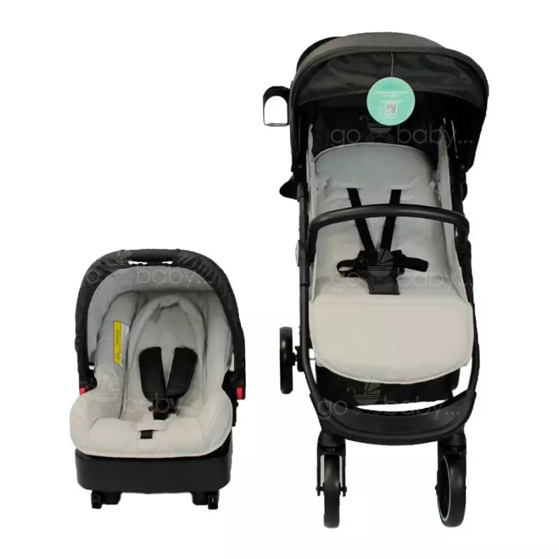 Vista rápida carriola Sistema De Viaje con base para auto