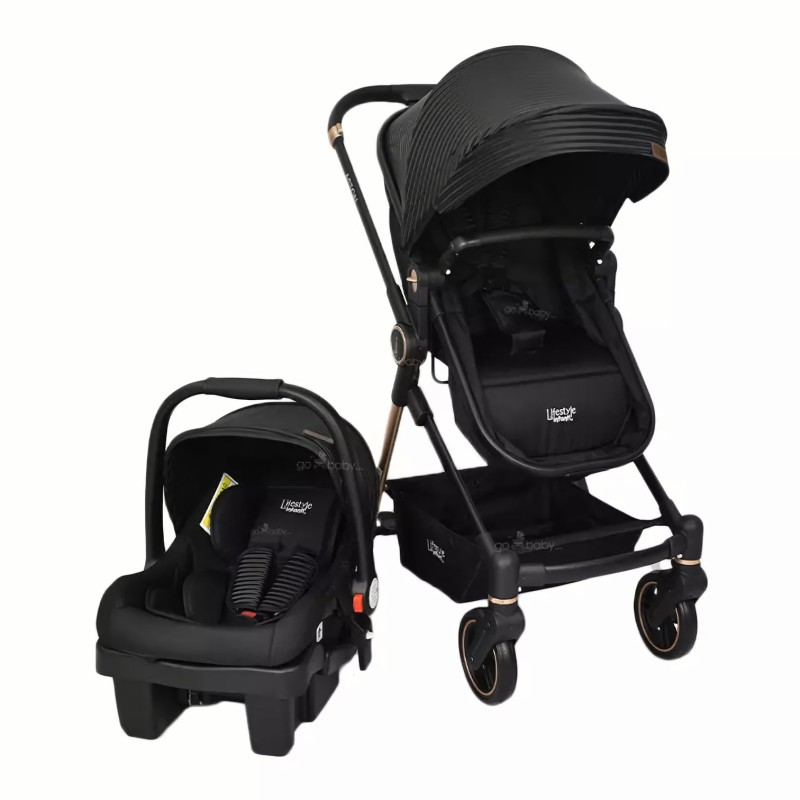 Vista rápida Carriola Aston Gold Black lines