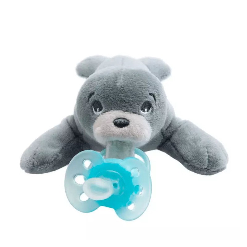 Vista rápida chupón con peluche tierno